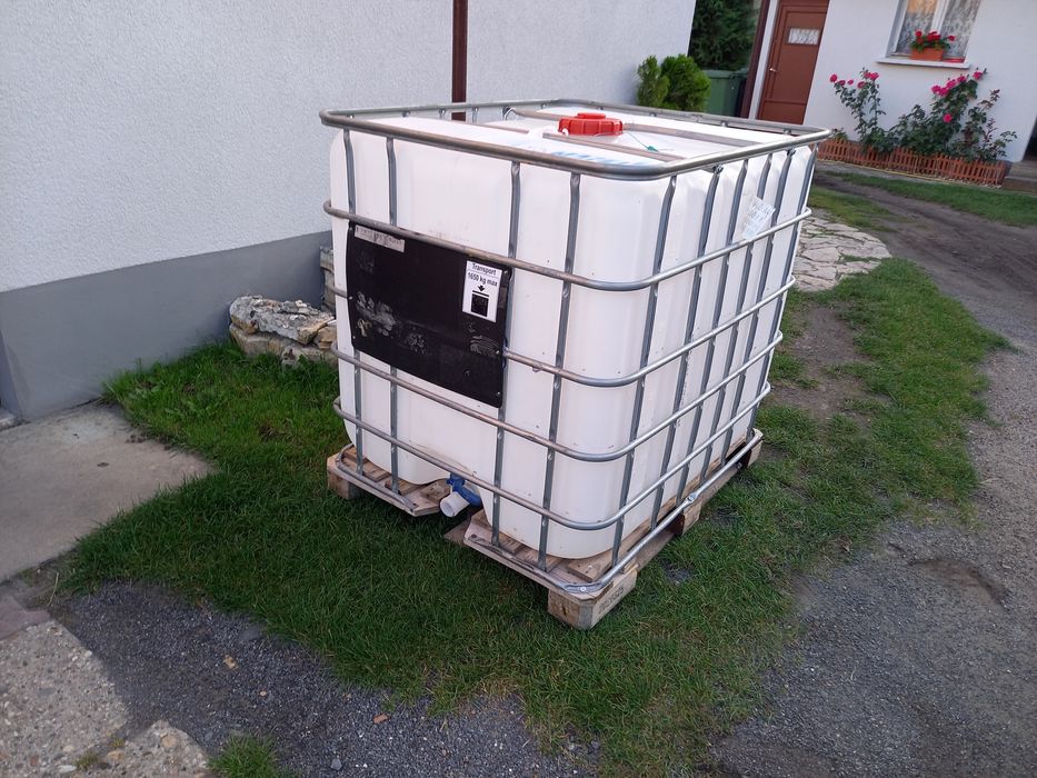 Zbiornik Mauzer 1000litrow!! Czyste jak nowe!