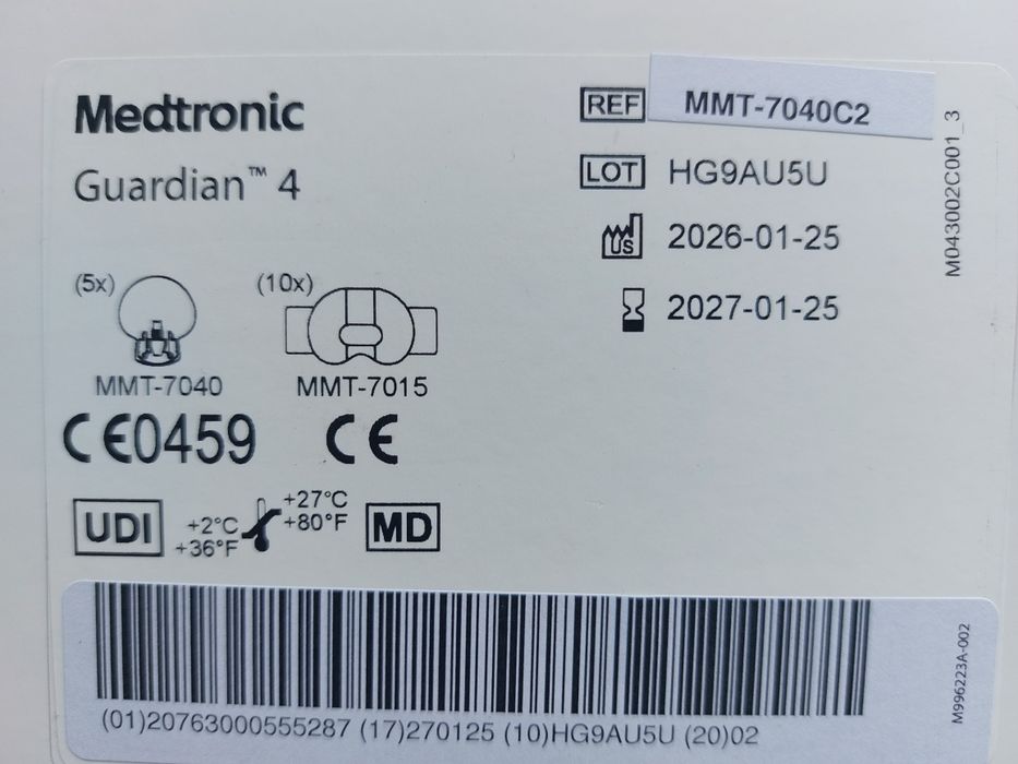 Sensor Medtronic Guardian 4