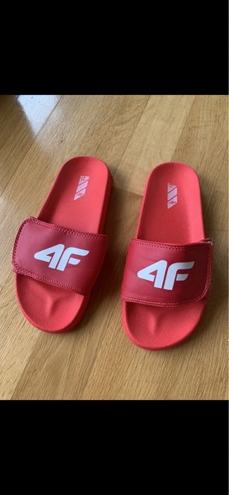 Klapki 4f czeewone
