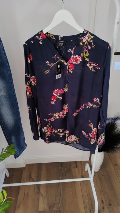 Bluzka koszula w kwiaty roz 38/40