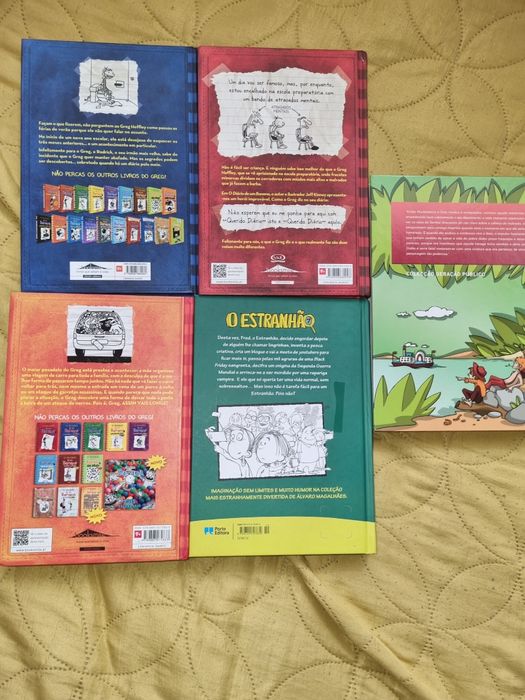 Livros didáctico crianças e adolescentes. Novos