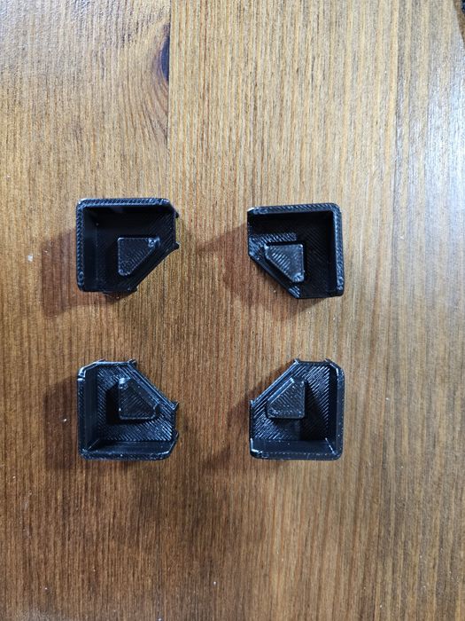 Narożniki do akwarium, szyby nakrywowej. Uchwyty do akwarium 6mm i 8mm