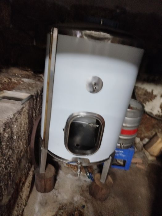 Duas cubas em aço inoxidável