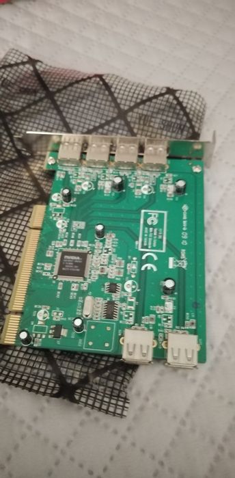 Placa PCI com 6 USB 2.0 NTech64551529427971123