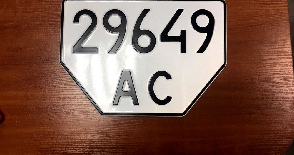 ДЕШЕВО‼️Номери на мотоцикл‼️ скутер мопед Квадратные Дубликаты номеров