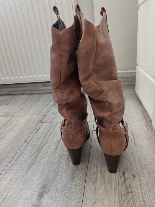 Kozaki damskie roz 38 Nowe!