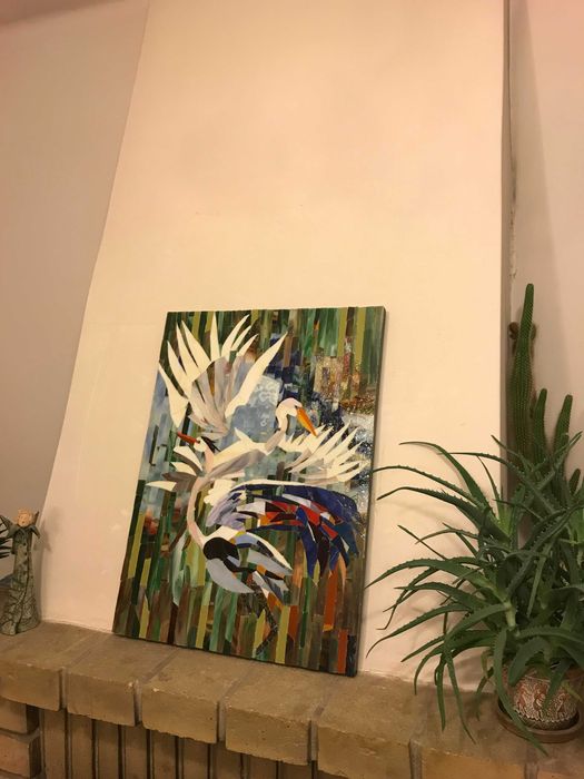 Obraz mozaika "Smak wakacji". Projekt Beata Perenc