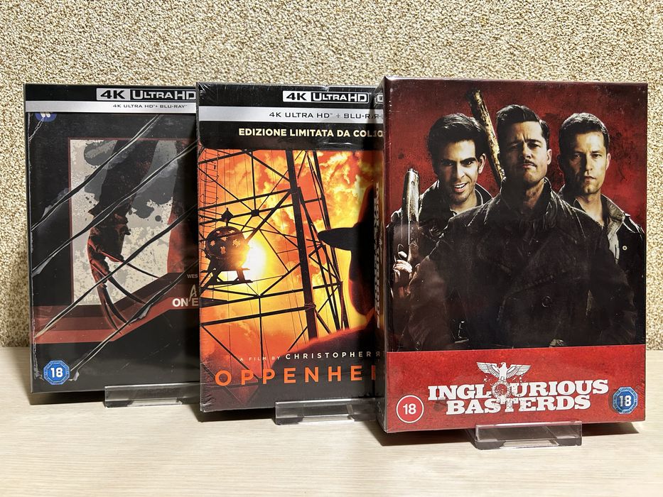 4K Ultra HD Blu-ray Криминальное чтиво/Оппенгеймер/Кошмар на улице Вязов