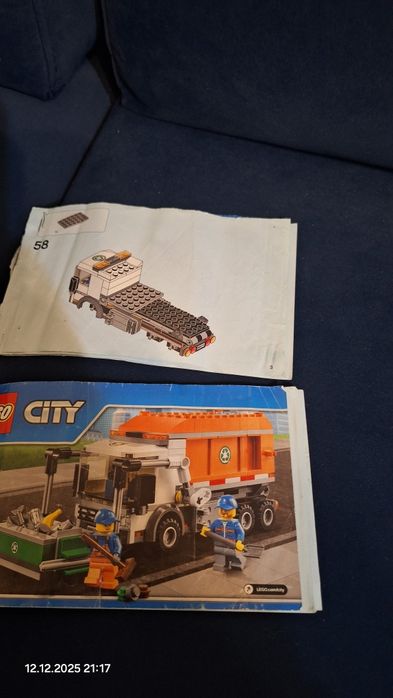 Lego city 60118 śmieciarka. 100% kompletne
