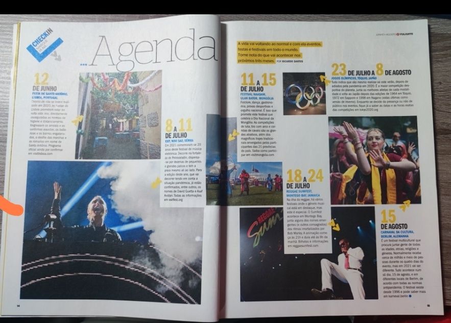 Viajante SÁBADO revista 1