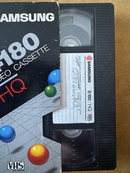 Kaseta VHS samsung