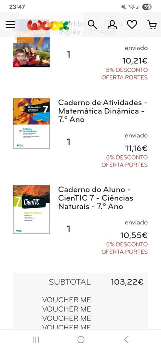 Manuais Escolares e Livros de Fichas