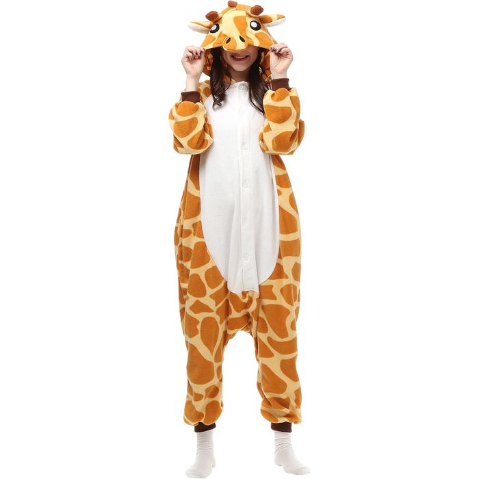 Piżama Kigurumi Żyrafa - polar, unisex, S