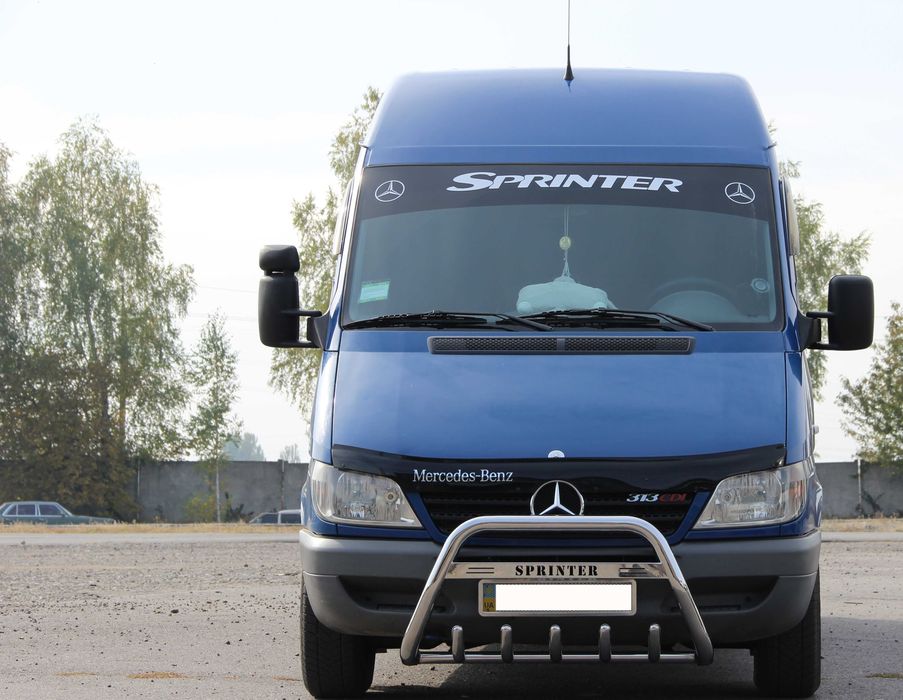 Кенгурятники для Mercedes Sprinter / Volkswagen Crafter / Man TGE