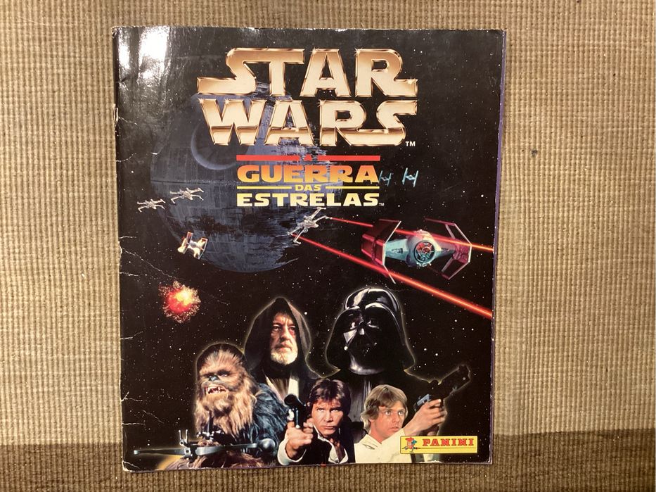 Caderneta de cromos STAR WARS. Panini 1997.