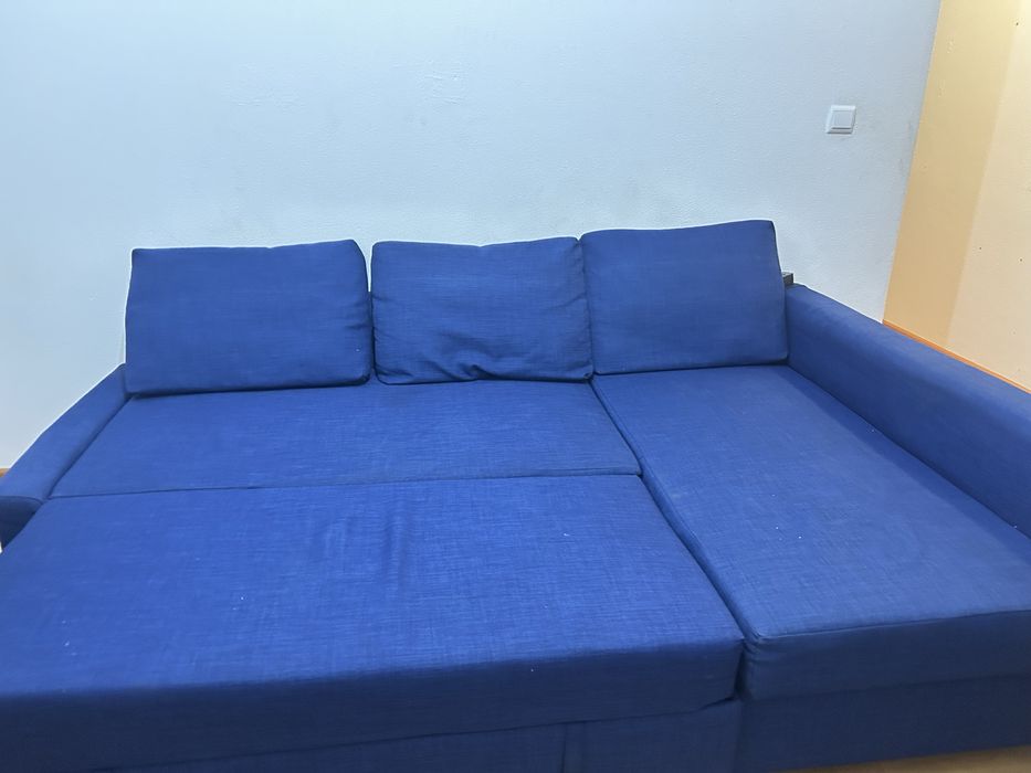 Vende sofa cama com arrumacao