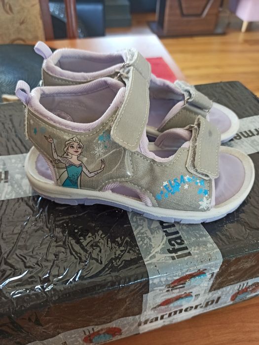 Sandały kraina lodu rozmiar 26