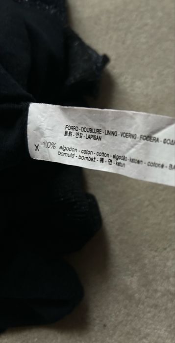 Ciemny granat połyskująca sukienka Zara Kids