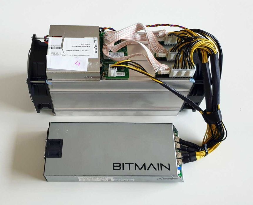 Koparka kryprowalut Bitcoin Bitmain Antminer S9J 14,5H/s + zasilacz
