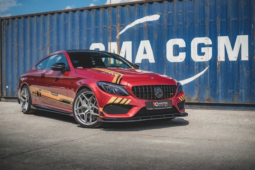 Lip Frontal Maxton Design | Mercedes  AMG C43 Coupe C205