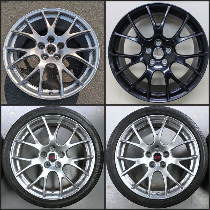 5x BBS  RG523  STI S207 / S208  19x8.5  +53  5x114.3 Subaru