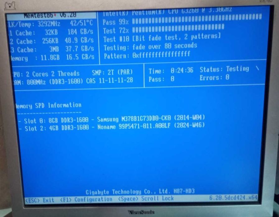 Оперативная память Samsung 8GB/DDR3/1600Mhz/Intel-AMD