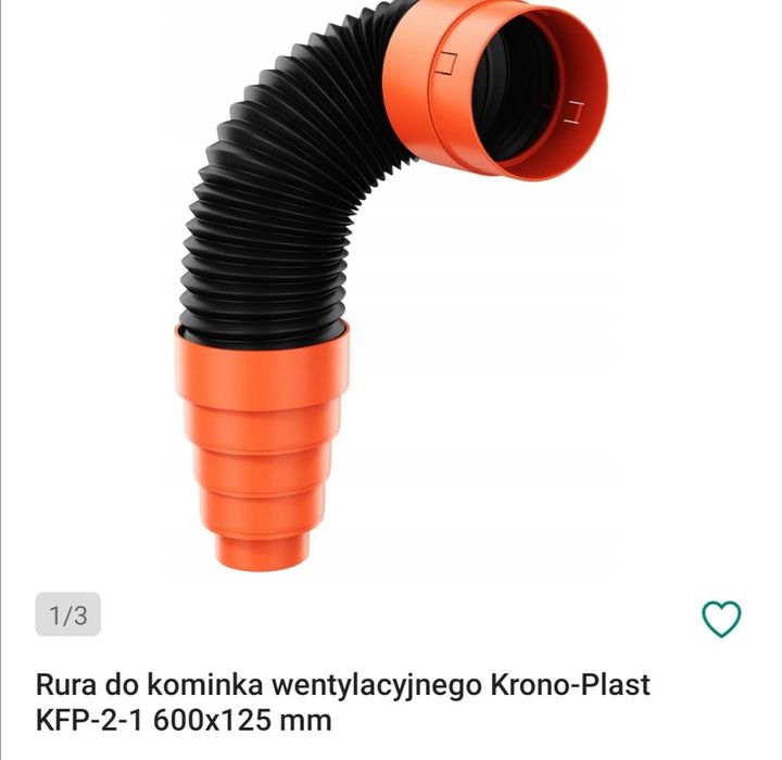 Kominek wentylacyjny Krono-Plast 125 mm
