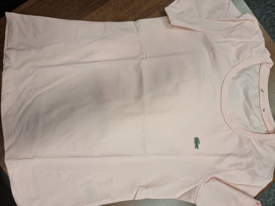 3 koszulki z krótkim rękawem 2x Lacosta 1x polo ralph