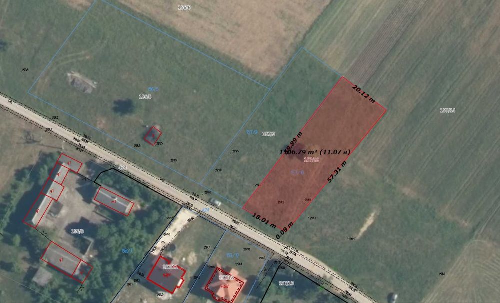 Działka budowlana Skrzelczyce