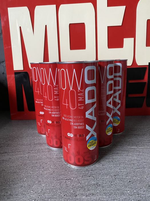 Масло мотррне для мотоцикла XADO 10w40 SuperSynthetic