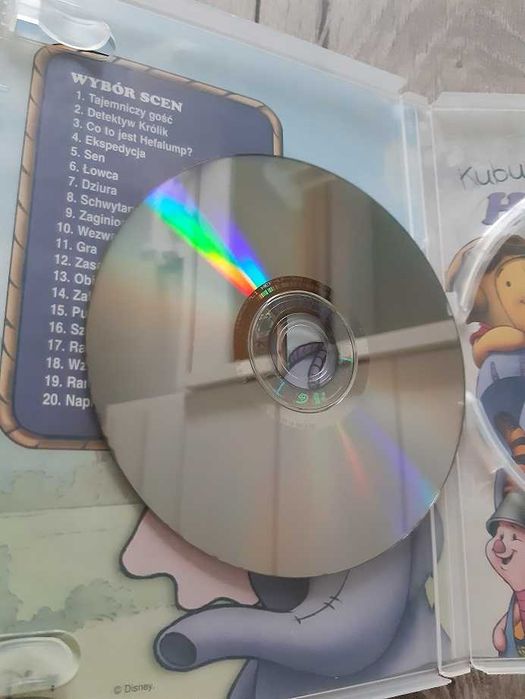 Płyta DVD "Kubuś i Hefalumpy"