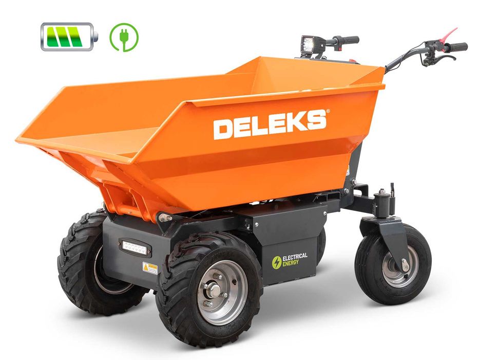 Mini Dumper elétrico XE500e - 1000W - caçamba basc. manual CARGA 500kg