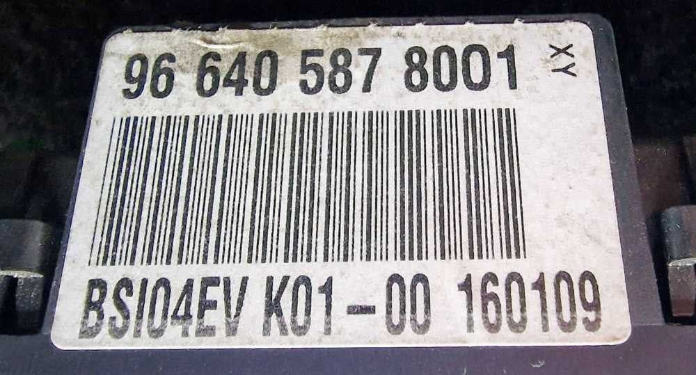 Caixa Fusíveis / SAM / BSI 9664058780 - CITROËN BERLINGO MULTISPACE