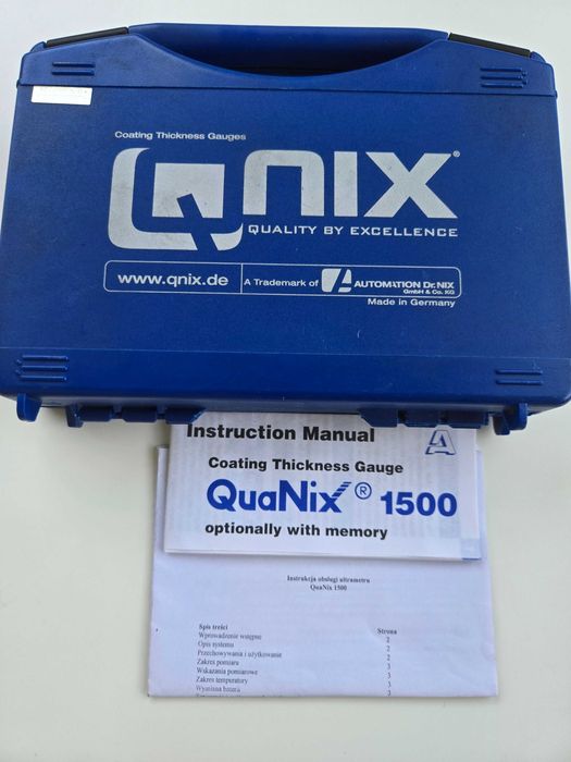 Miernik Grubości lakieru QNix 1500
