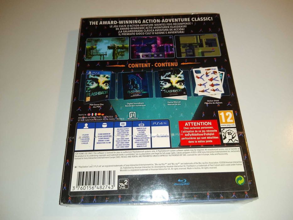 Flashback Ps4 nowa folia