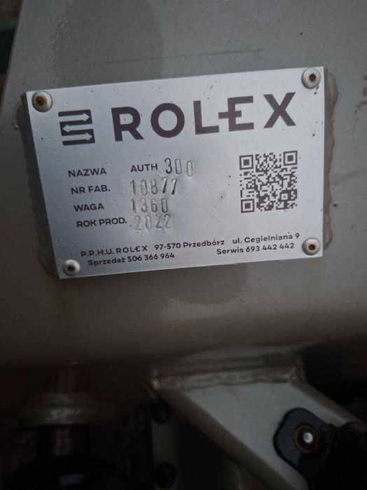 Agregat talerzowy ROLEX