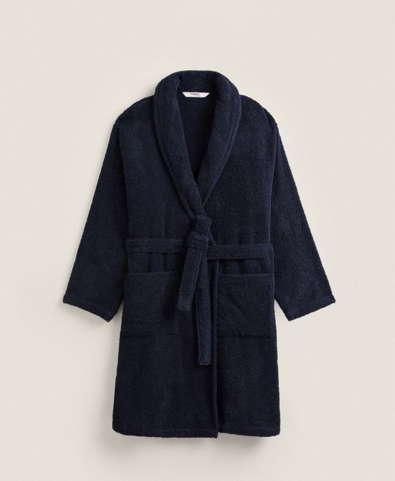 (420 GXM2) Roupão Algodão Premium Zara Home NOVO