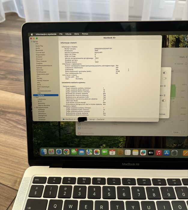 Apple MacBook Air 13" A2179, 2020, Intel i5, 16GB RAM, 256GB SSD