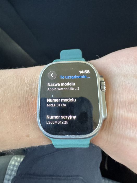 Apple watch ultra 2 jak nowy