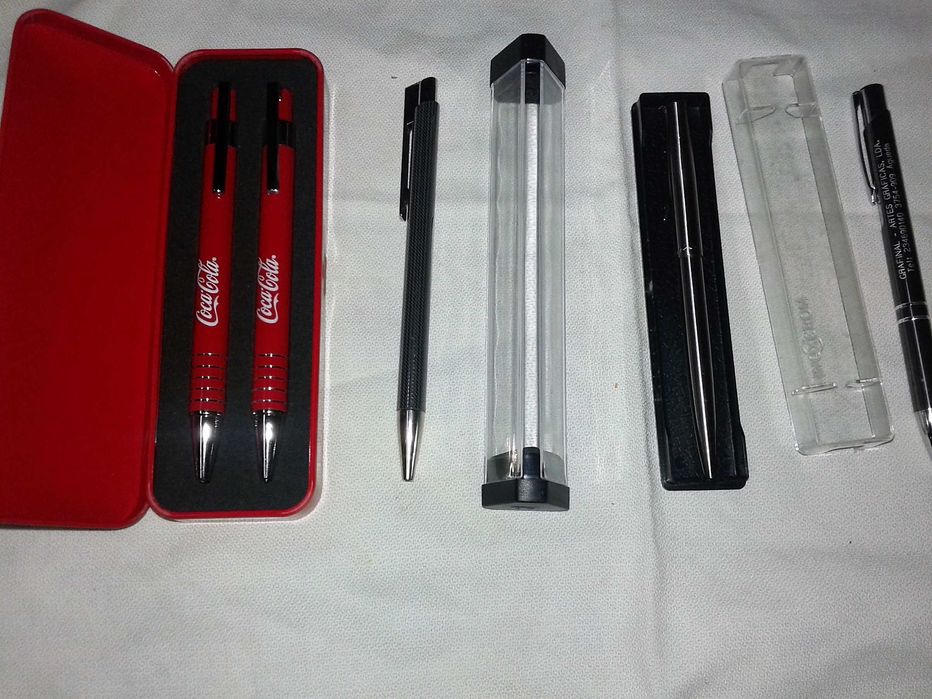 Esferográficas para coleção