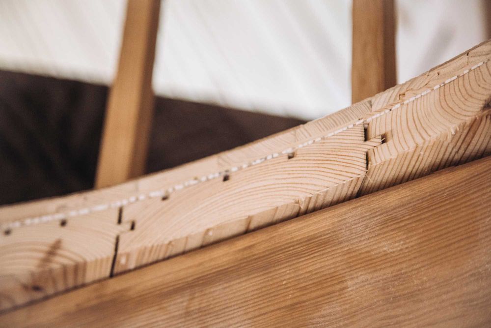 Домокомплект а-фрейм базова комплектація з фунтаментом на вашій землі