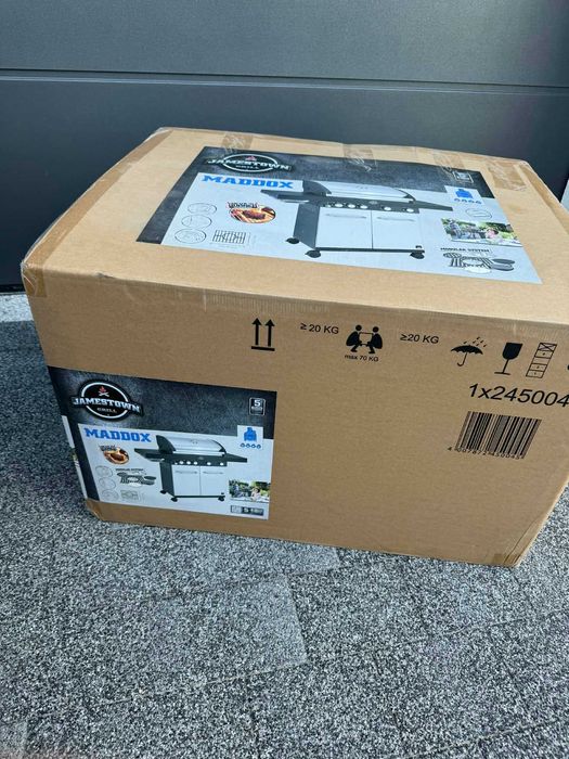 Grill Gazowy Maddex 3+1-palnikowy 13,5 kW Jamestown