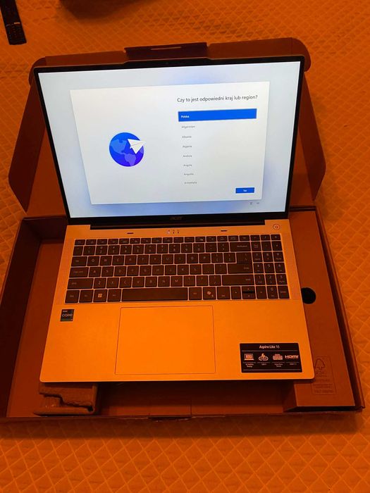 Laptop Acer Aspire Lite 16