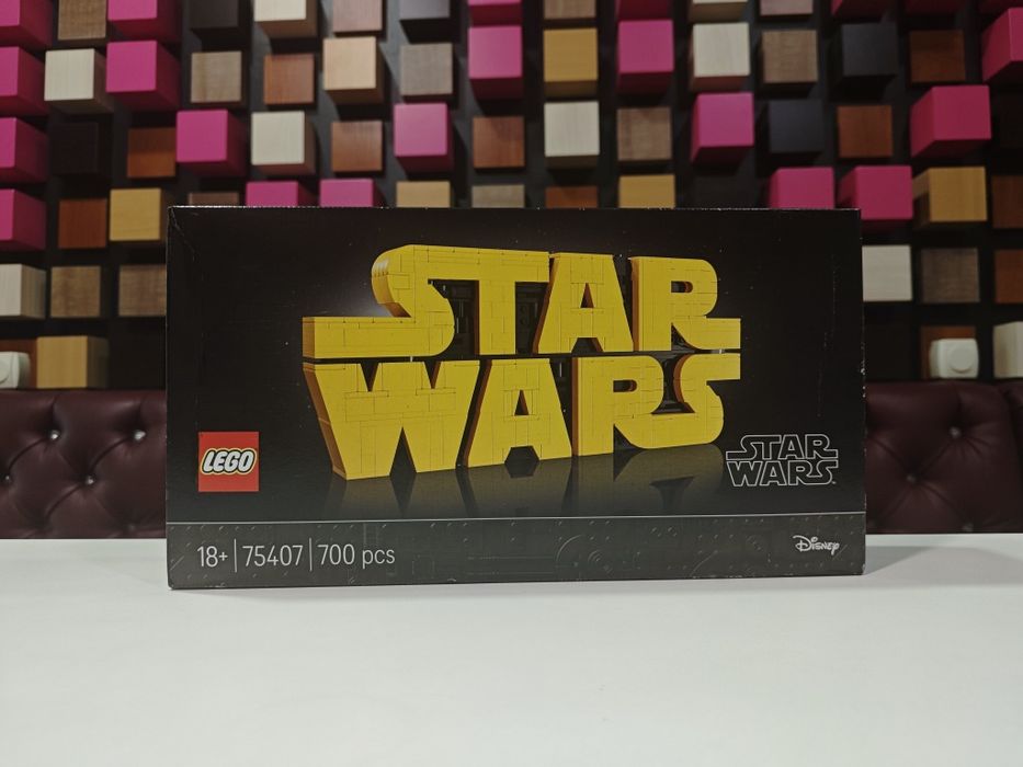 Конструктор LEGO Star Wars 75407 Логотип з кубиків Зоряні війни