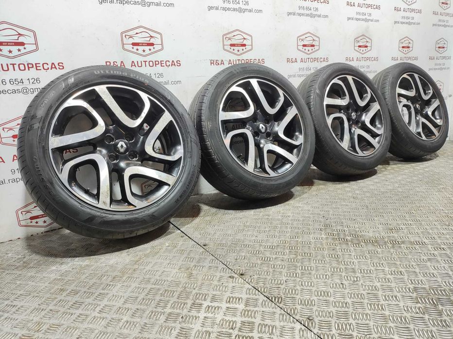 Conjunto Jantes R17 Renault Captur MK1 J87 2013 a 2019 Original