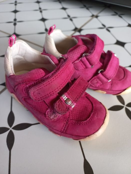 Elefanten różowe buty zapinane na rzep 19 dla dziewczynki