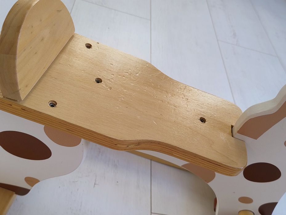 Drewniany konik na biegunach Vilac