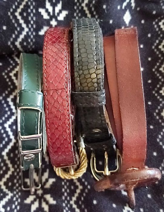 Pasek/paski skóra 4 szt