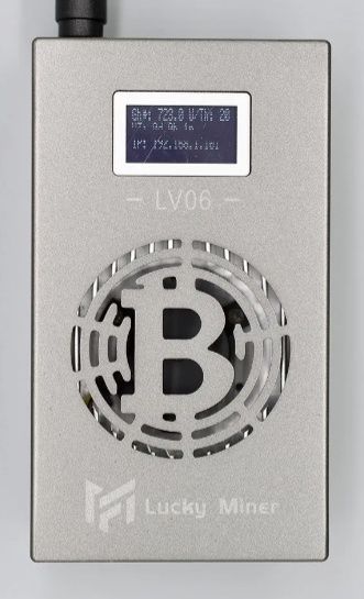 Lucky Miner V6 500G/S BM1366 Bitcoin