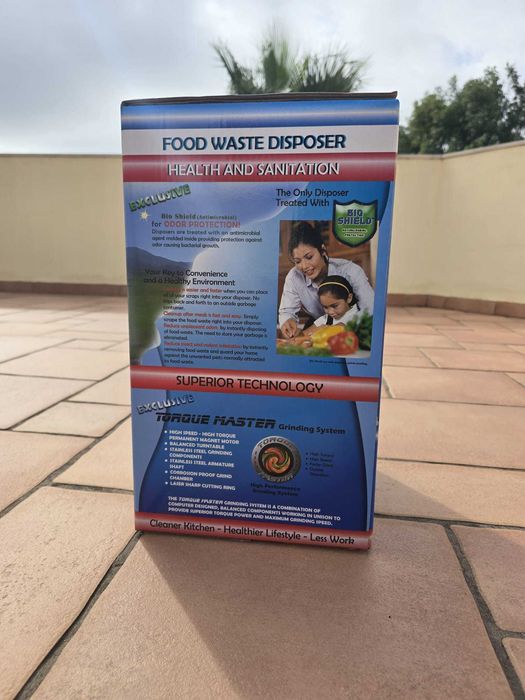 Triturador de residuos alimentares/Food Disposal  COMMODORE 8100